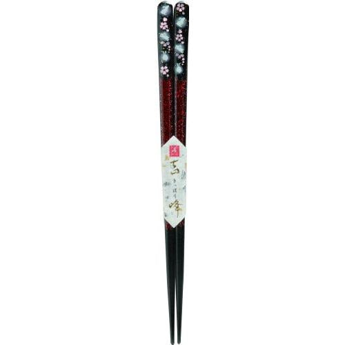 Kawai "Japanese Pattern Chopsticks" Yoshimine Marshmallow Rabbit Red 23cm 102849