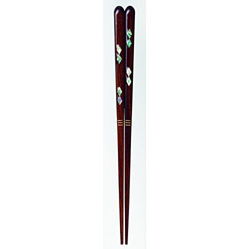 Isso Japanese Chopsticks Floating Diamond Shell 21cm 38304