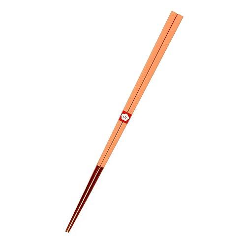 Kawai "Japanese Chopsticks" Traditional Japanese Color Chopsticks Persimmon Color 23cm 104706