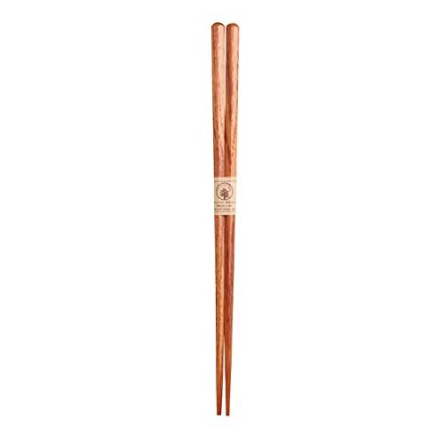 Yamako Chopsticks Natural Wood Keyaki Hexagonal Made in Japan 887170 Natural