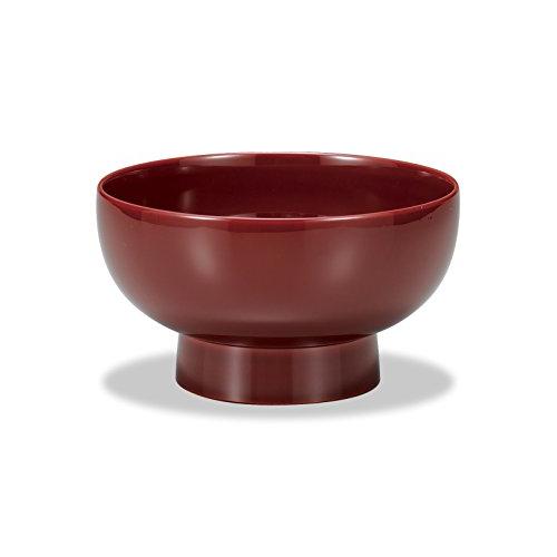 Nakatani Brothers Shokai Yamanaka Lacquer Ware Household Dishwasher Safe Lacquer 55 Size Noodle Bowl Ancient Vermilion Mr