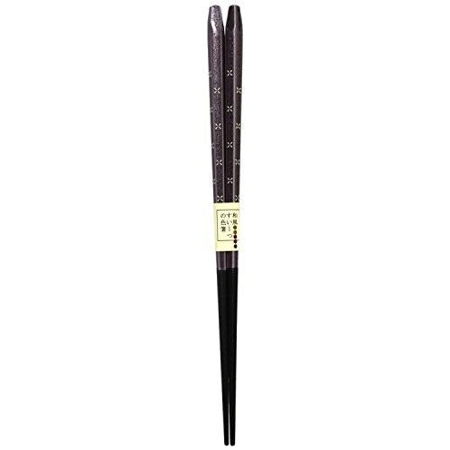 Ishida Chopsticks Japanese Sweets Purple Sweet Potato Color Pentagonal Purple 23cm