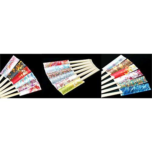 Kindai Chopstick Bag Kimono Hakama Type MIX 500 Pieces 18 Patterns Random Mix