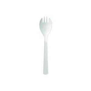 Plastic split spoon 16cm 100 pieces /63-1655-27