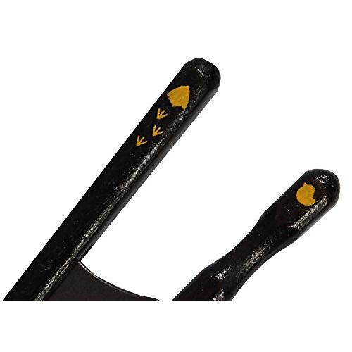 Ishida Supports how to hold chopsticks properly, chopsticks for children, 16.5cm, left-handed, black