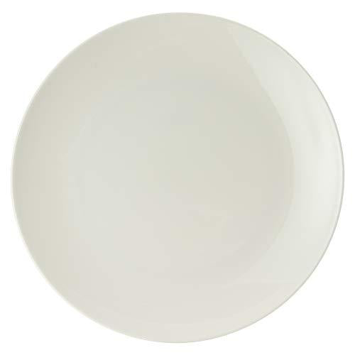 Narumi Plate, Chinese Cooking Tableware, 27Cm, White, Simple, Lunch Plate, One Plate, Flat Plate, Microwave Warmable, Made In Japan, 9
