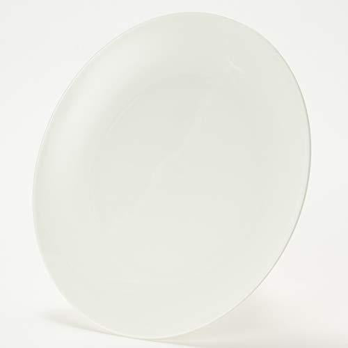 Narumi Plate, Chinese Cooking Tableware, 27Cm, White, Simple, Lunch Plate, One Plate, Flat Plate, Microwave Warmable, Made In Japan, 9