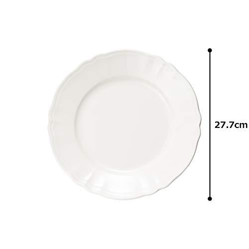 Narumi Plate Pro Style 27Cm White Simple Lunch Plate One Plate Microwave Warm Dishwasher Safe Made In Japan 5