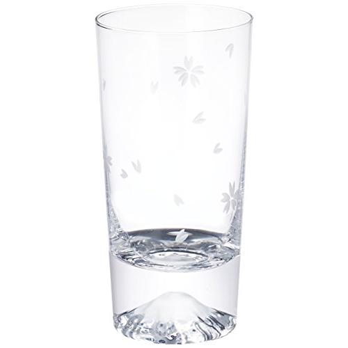 Tajima Glass Mt. Fuji Tumbler Glass Sakura Fuji TG16-015-TS