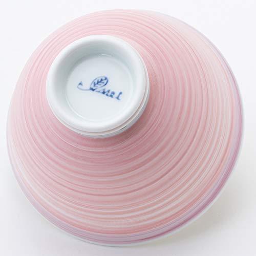 Hasamiyaki Lightweight Rice Bowl (Small) Color Dot Pattern Pink Microwave Dishwasher Safe Made In Japan 14778