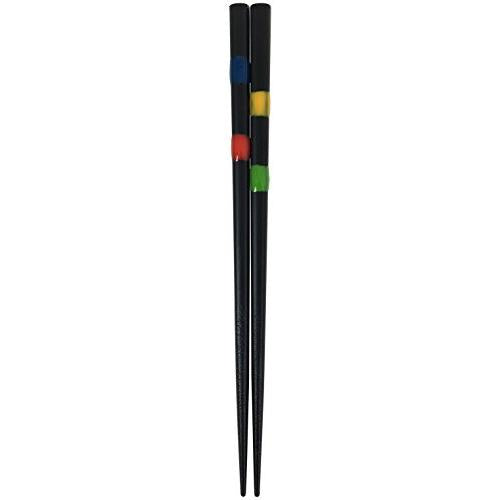 Aoba Children's Chopsticks, Dishwasher Safe, Natural Wood, Dragon Ball, Four Seasons, Black, 18cm