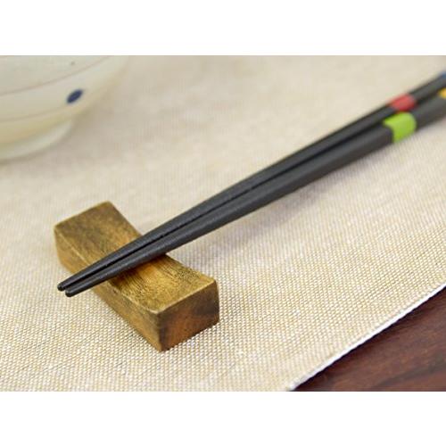 Aoba Children's Chopsticks, Dishwasher Safe, Natural Wood, Dragon Ball, Four Seasons, Black, 18cm