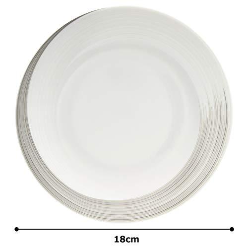 Narumi Plate Dish Esprit Gray 18Cm Cake Plate 51637-5245