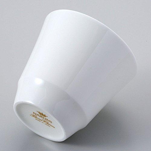 NARUMI Cup Saucer Pro Style White 210cc Free Cup Made in Japan 50131-27671