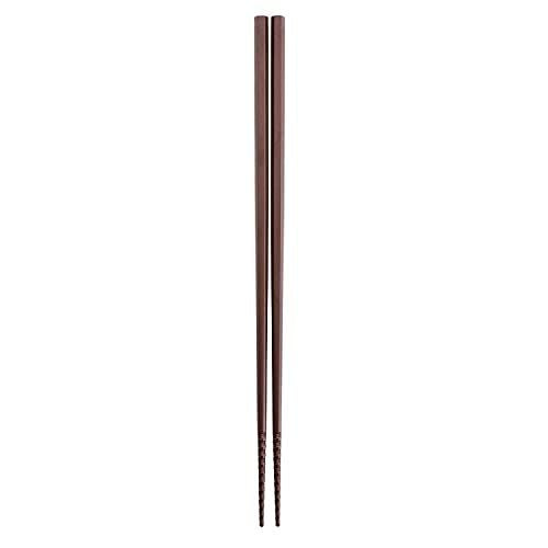 Akebono Sangyo Tori Chopsticks, Brown, 30 cm, Made in Japan, Commercial Supplies, Tornado Chopsticks GM-4057 with grooves on the tip for a firm grip without slipping