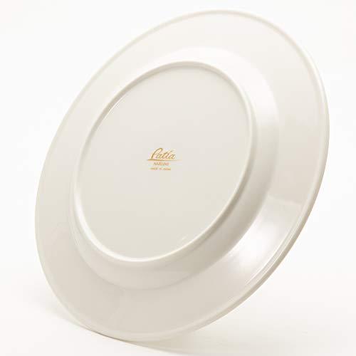 Narumi Plate Dish Patia 27Cm White Simple Dinner Microwave Warm Dishwasher Safe Made In Japan 41623-