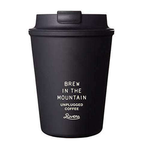 Rivers Plastic Wall Mug Sleek Unplugged (UPSLBK) Camp Tumbler: Black Rivers