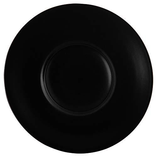 Narumi Plate Dish Patia 27Cm Black Stylish Stage Plate Microwave Warming Dishwasher Safe 41732-