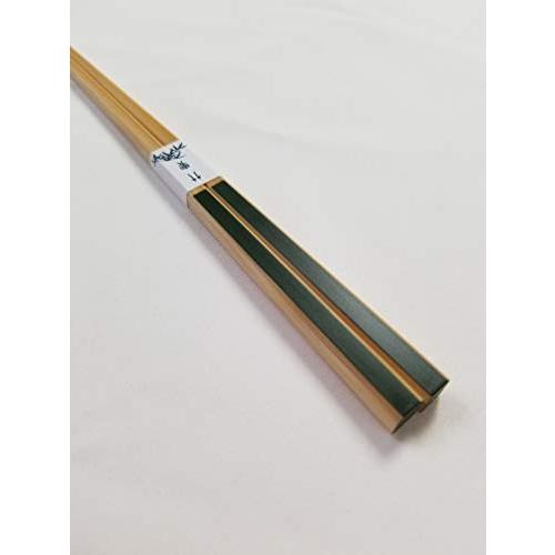 Kikusui domestically made Japanese thin bamboo chopsticks (green)