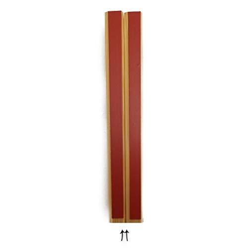 Kikusui domestically made Japanese thin bamboo chopsticks (red navy blue)