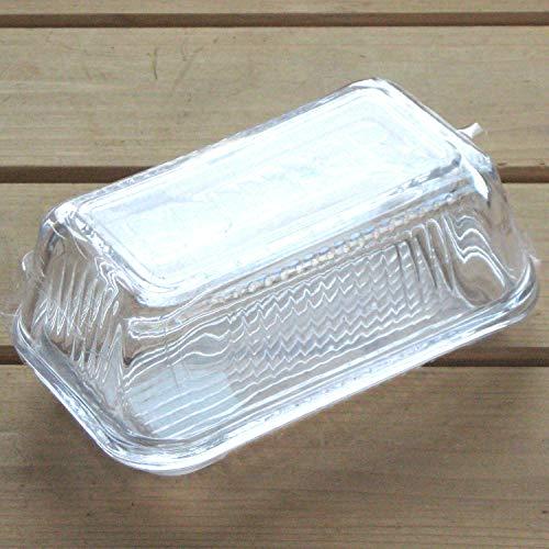 Sato Metal Kogyo Salus Glass Butter Dish 17Cm