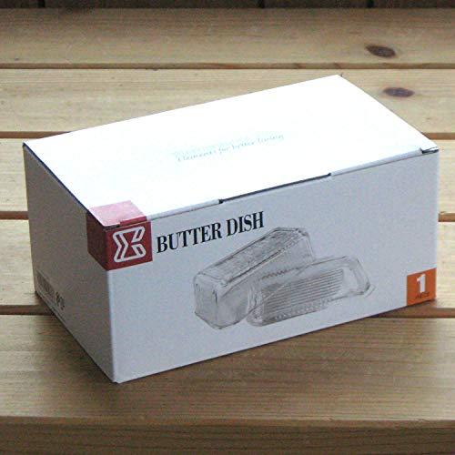 Sato Metal Kogyo Salus Glass Butter Dish 17Cm