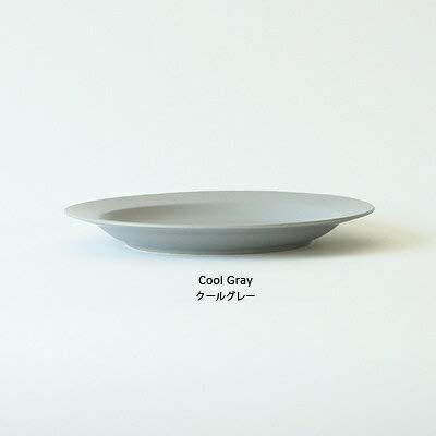 [Ena] Rim Plate L 24Cm (Cool Gray)