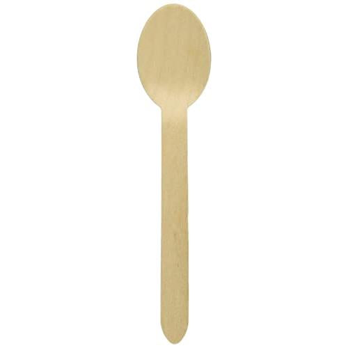 Wood Spoon Wooden Spoon Length 16cm 12 pieces Blanche