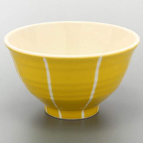 Mino Ware Lightweight Tea Bowl Tokusa Yellow 131-1014