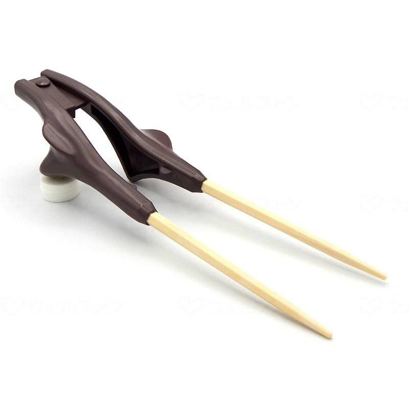 Window chopsticks elephant clear left hand brown 22cm