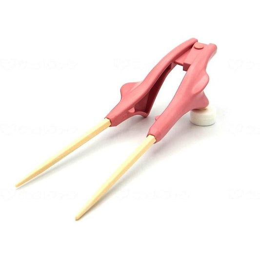 Wind Chopstick Elephant Clear Right Hand Pink 21cm
