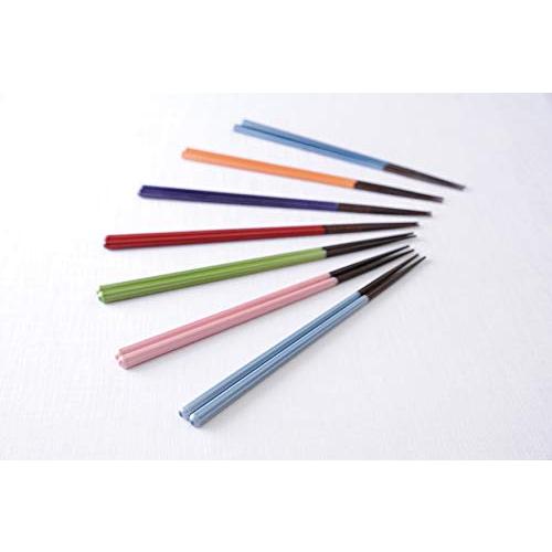 Wakasa-nuri Japanese traditional colored chopsticks Color watermark Touou