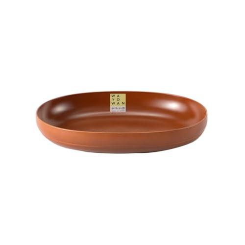 Asahi Koyo Oval Plate Curry Plate Acacia 1 Piece Made In Japan Dishwasher Safe Microwave Safe Fits In Hand Wayowan Az20-82