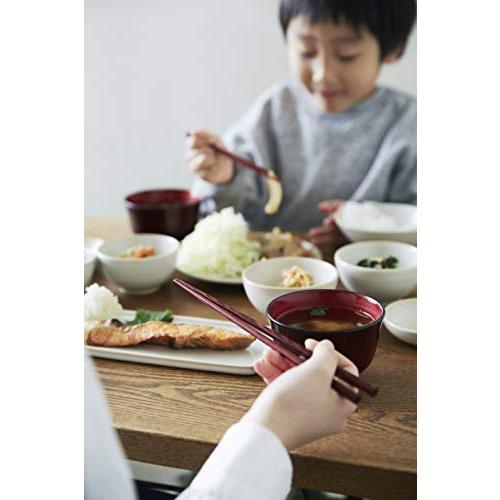 New Chopsticks Standard 17.5cm (Brown/Red/Black) Chopsticks Dishwasher safe Laminated reinforced wood Made in Japan