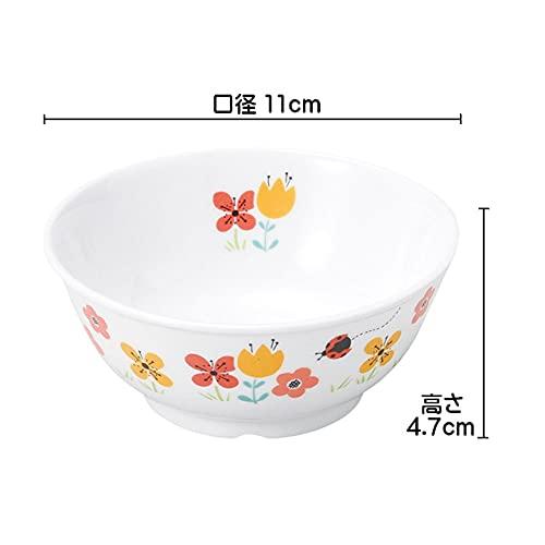 Blume Orange 10871340A100 100g rice bowl perfect for children and women, also used in nursery schools