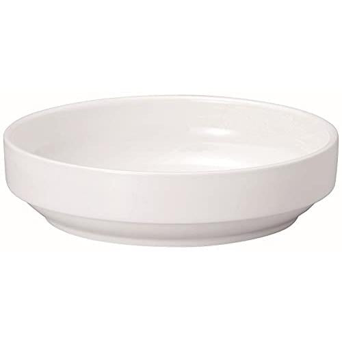 Ogiso Also Used In Nursery Schools! Reinforced Porcelain, Easy-To-Scoop Tableware That Helps With Eating, Diameter 17Cm, White 17150000B100