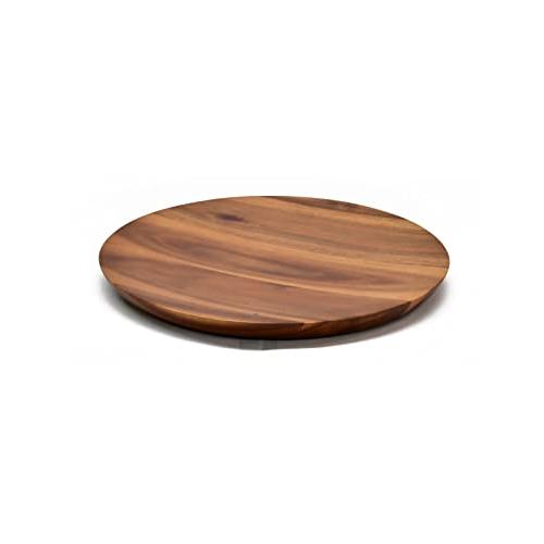 Swanson Shoji Pizza Plate Pizza Plate Wooden Acacia Brown S 25Cm Cutting Board Pizza Board Pz-201Ab