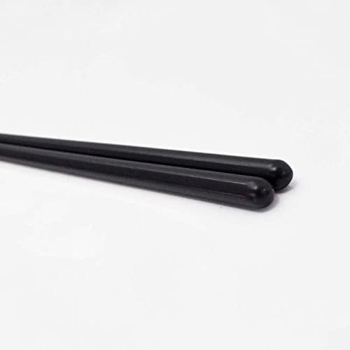 Kawai Haze Chopsticks Dishwasher Safe Antibacterial Black 23cm Made in Japan