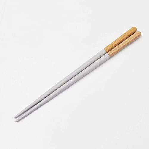 Kawai Haze Chopsticks Children Dishwasher Safe Antibacterial Ash Gray 18cm Made in Japan