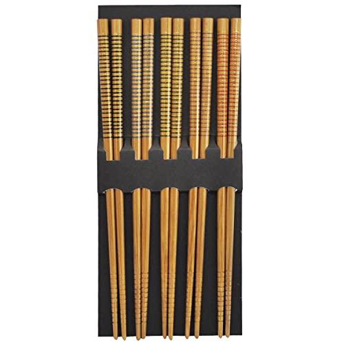 Ishida Guest Chopsticks 23cm 5 sets Susutake Kinsendan