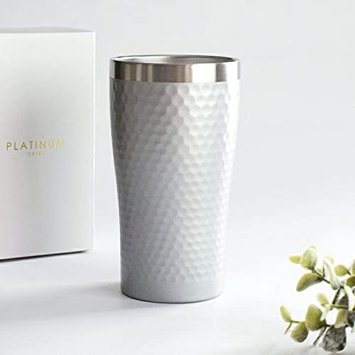 Oribe Platinum Thermo Tumbler Silver Boxed Vacuum Insulated Heat Retention Cold Retention Present Gift New Life