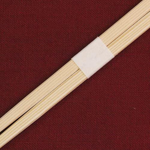 Kyushu Shiko Cedar Ranchu Chopsticks, Luxury chopsticks, 26 cm, white obi, 100 servings