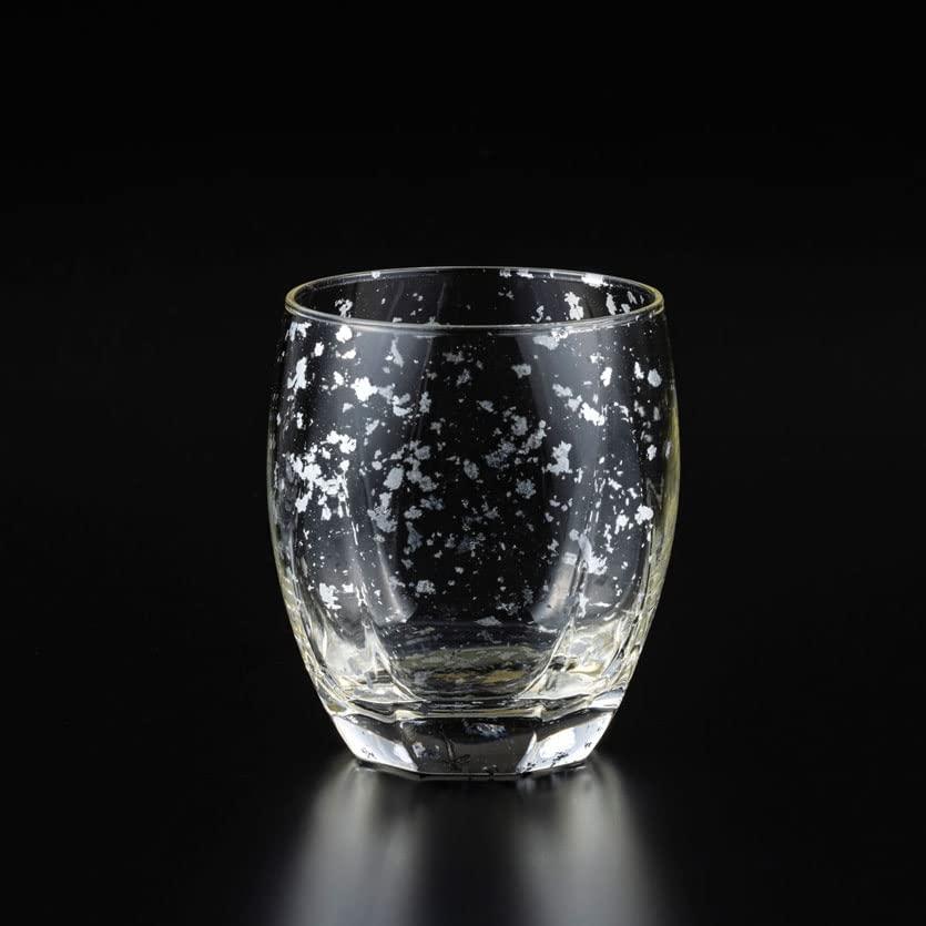 [Hakuichi Japanese paper wrapping] Stardust rocks glass silver