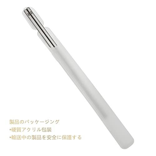 Carimee Titanium pure titanium square chopsticks, anti-slip, unpainted, hollow structure