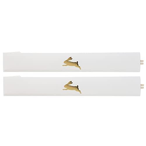 Congratulations medetaya modern USAGI chopstick wrapper 2 pieces Congratulations Zodiac Rabbit Year of the Rabbit New Year celebration chopsticks Japanese paper Hinoki chopsticks