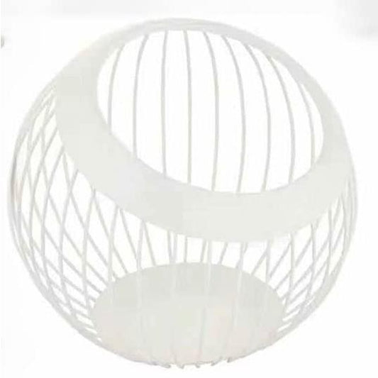 Gentillesse Fruit Basket Basket Fruit Basket Scandinavian Interior Storage Basket (White)