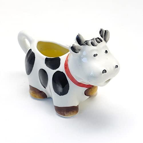 Italian Ceramic Cow Milk Pitcher Small 50Cc Cow Bre-812-1Cw