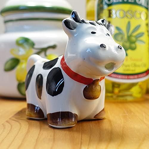 Italian Ceramic Cow Milk Pitcher Small 50Cc Cow Bre-812-1Cw