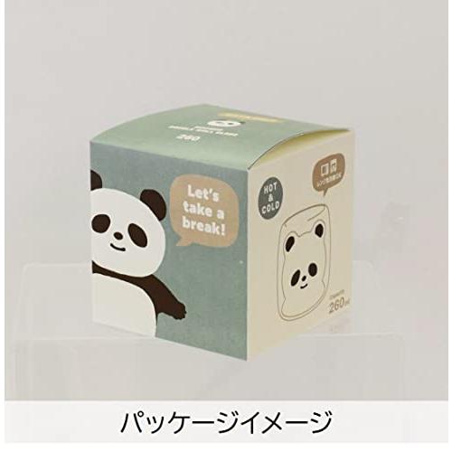 Sabu Mumu Double Wall Glass Daifuku Panda 260mL 381614