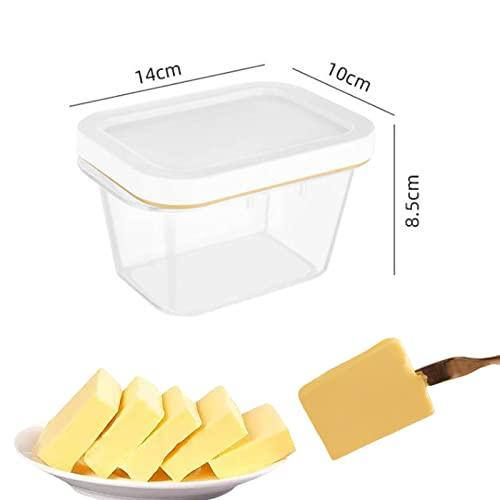 Butter Cutter Butter Case Storage Clear Stainless Steel Cutter Type Butter Cutting Case Storage Container Butter Container